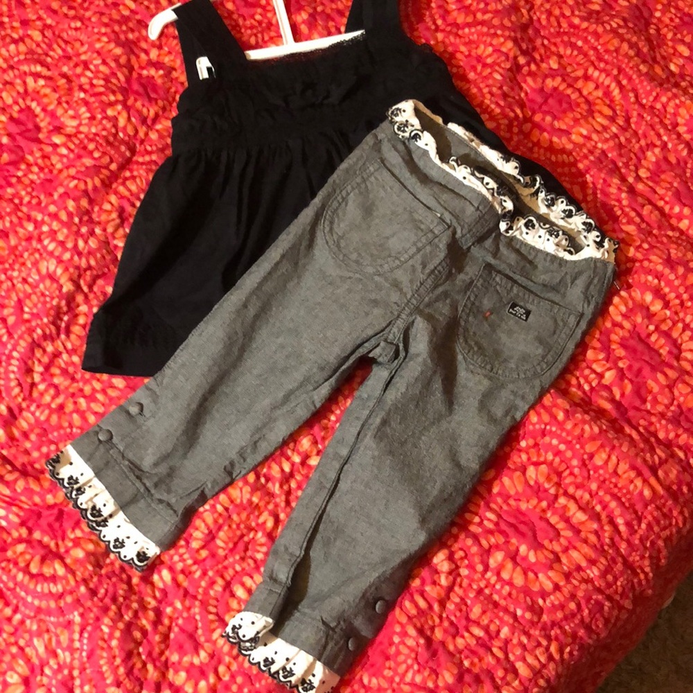 Lili Gaufrette Girls adorable 2 pc New sz4 girls